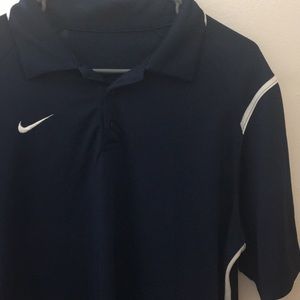 Nike - Dark Blue Casual/Athletic DriFit Polo Shirt